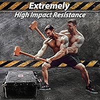 Vista 6 de Estuches para armas de mano, 5 estuches para pistolas y 21 cargadores Estuches para pistolas precortados con múltiples pistolas a prueba de golpes