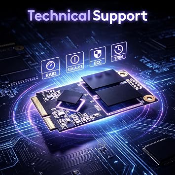 Bestoss MSATA SSD 128GB، حجم صغير، 3D NAND استهلاك منخفض للطاقة، SATA III، متوافق مع سطح المكتب، الكمبيوتر المحمول، الكمبيوتر الشخصي الصغير، Ultrabooks، الخادم، S203