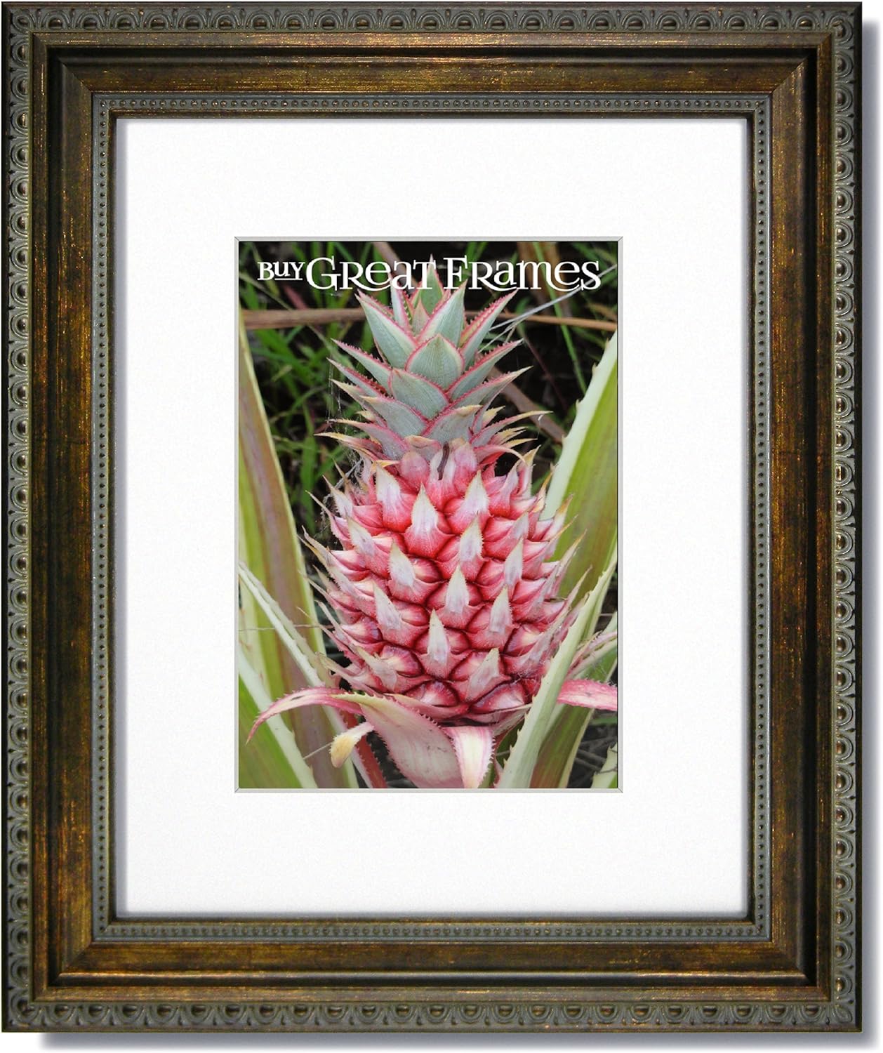 Set of 2 11x14 Ornate Heritage Bronze Picture Frames and