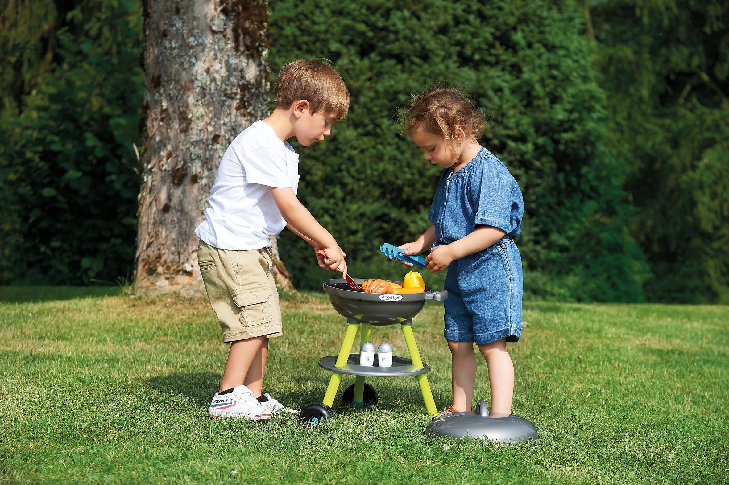 Ecoiffier 4668 Barbecue grill ogrodowy, kolorowy