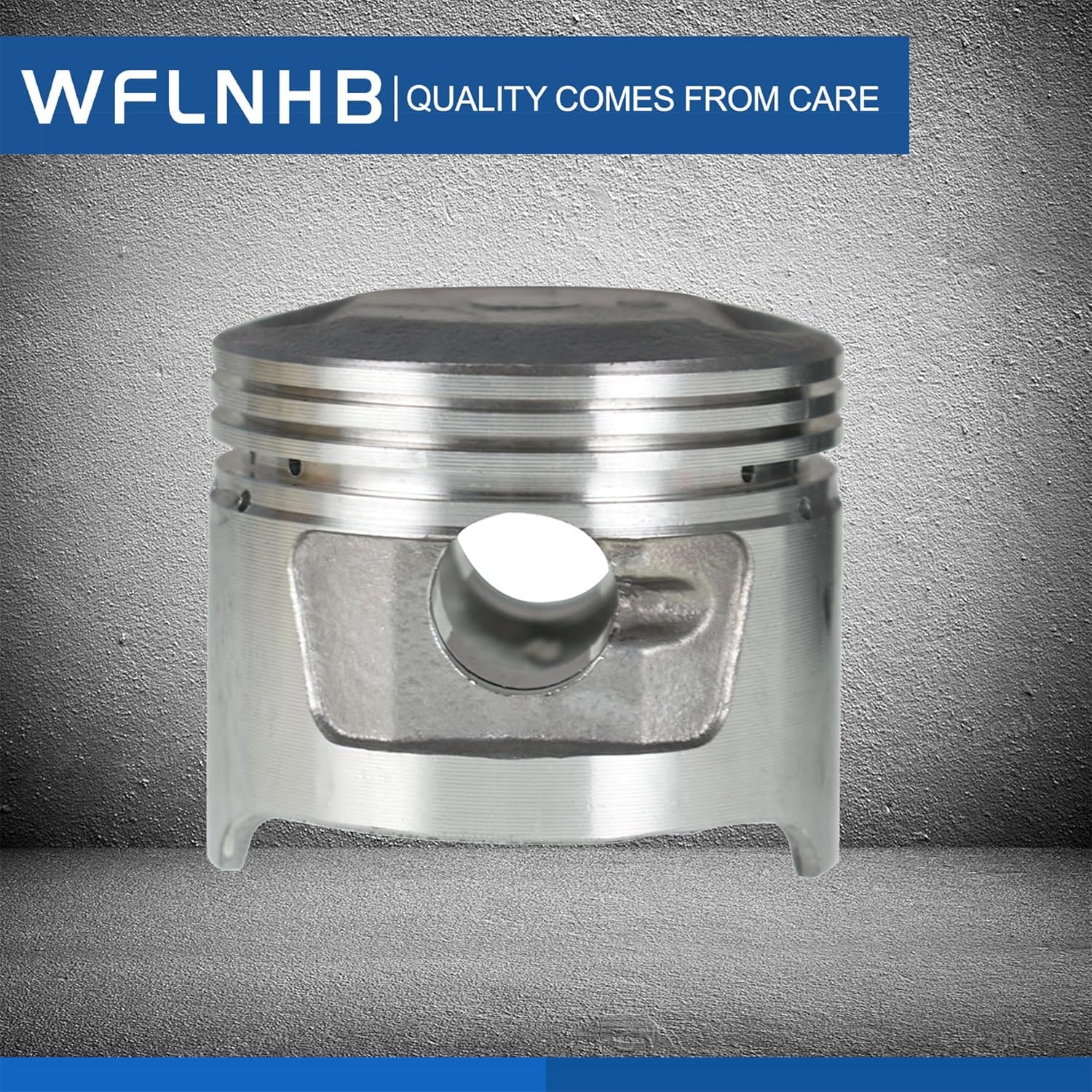 WFLNHB Cylinder Piston Gasket Top End Kit Replacement for Yamaha Badger Raptor Grizzly 80 Moto 4 Replacement for 55X-11610-00-00