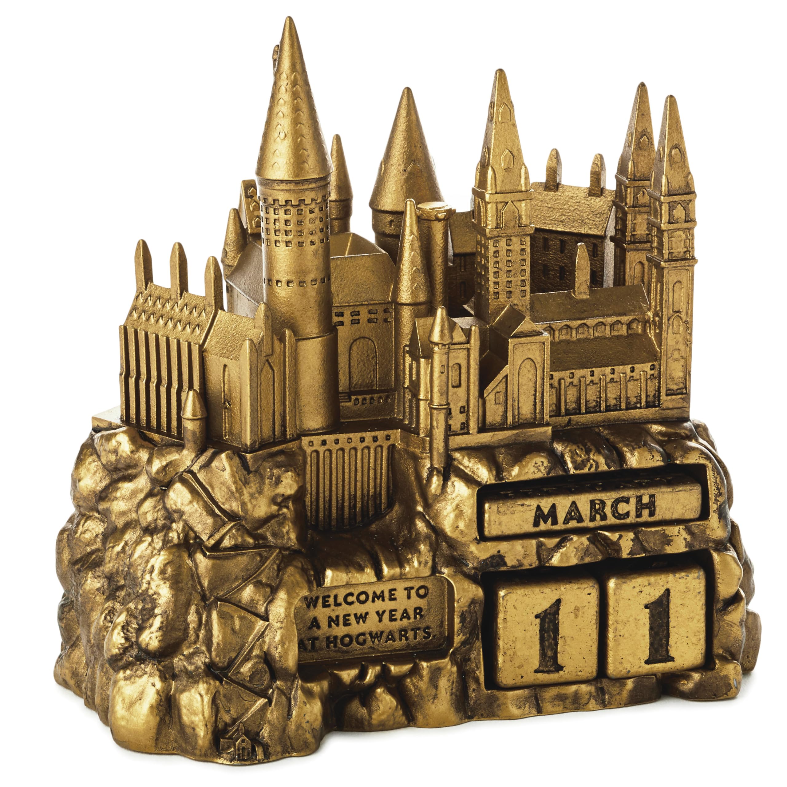 Hallmark Harry Potter Perpetual Calendar (Hogwarts) Office Supplies, Gift for Teachers, Kids, Boss, Administrative Assistant