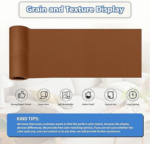 Vista 484 de KING MOUNTAIN Cinta de reparación de lona, parche para equipos para exteriores, 4 x 63 pulgadas, impermeable, autoadhesiva para reparar cubiertas