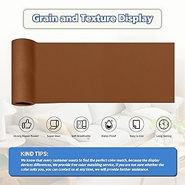 KING MOUNTAIN Canvas Repair Tape,Outdoor Gear Patch, 463 Inches,Waterproof,Self-Adhesive for Repairing Boat Covers,Sun Shades,Sofas,Tents,Lounge Chairs,Awnings (Brown1.0)