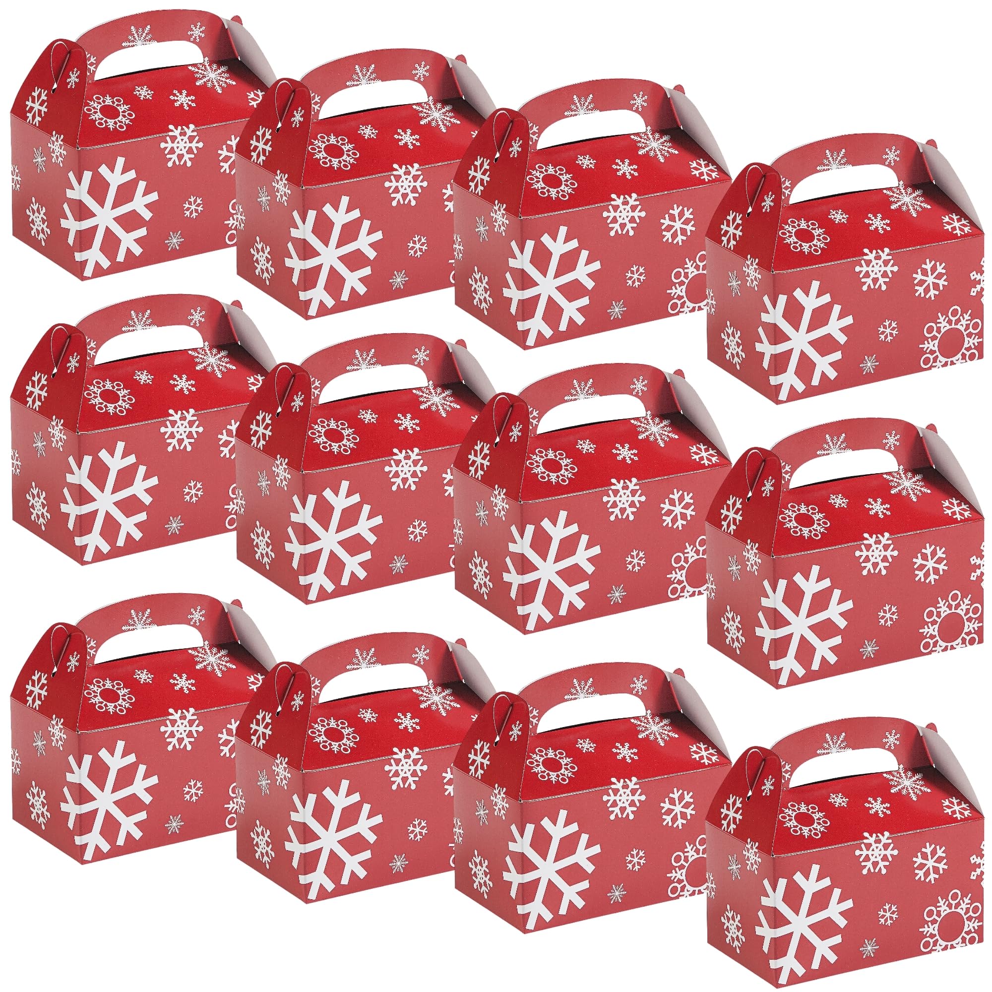 Amazon.com: Fun Express Red & White Snowflake Treat Boxes