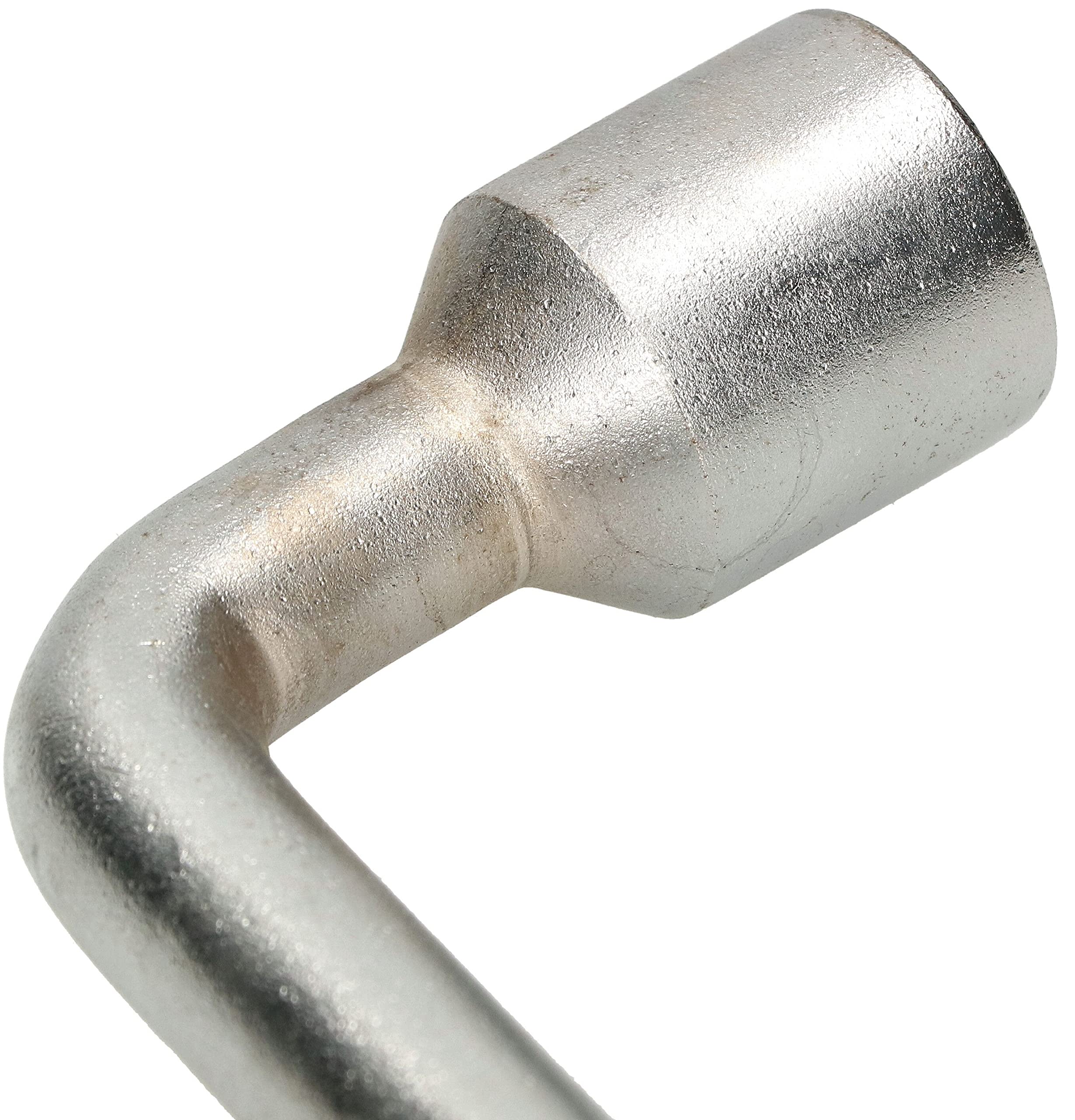 KOTARBAU® - Chiave per ruote dell’auto curva in acciaio al carbonio cromato, 21 mm