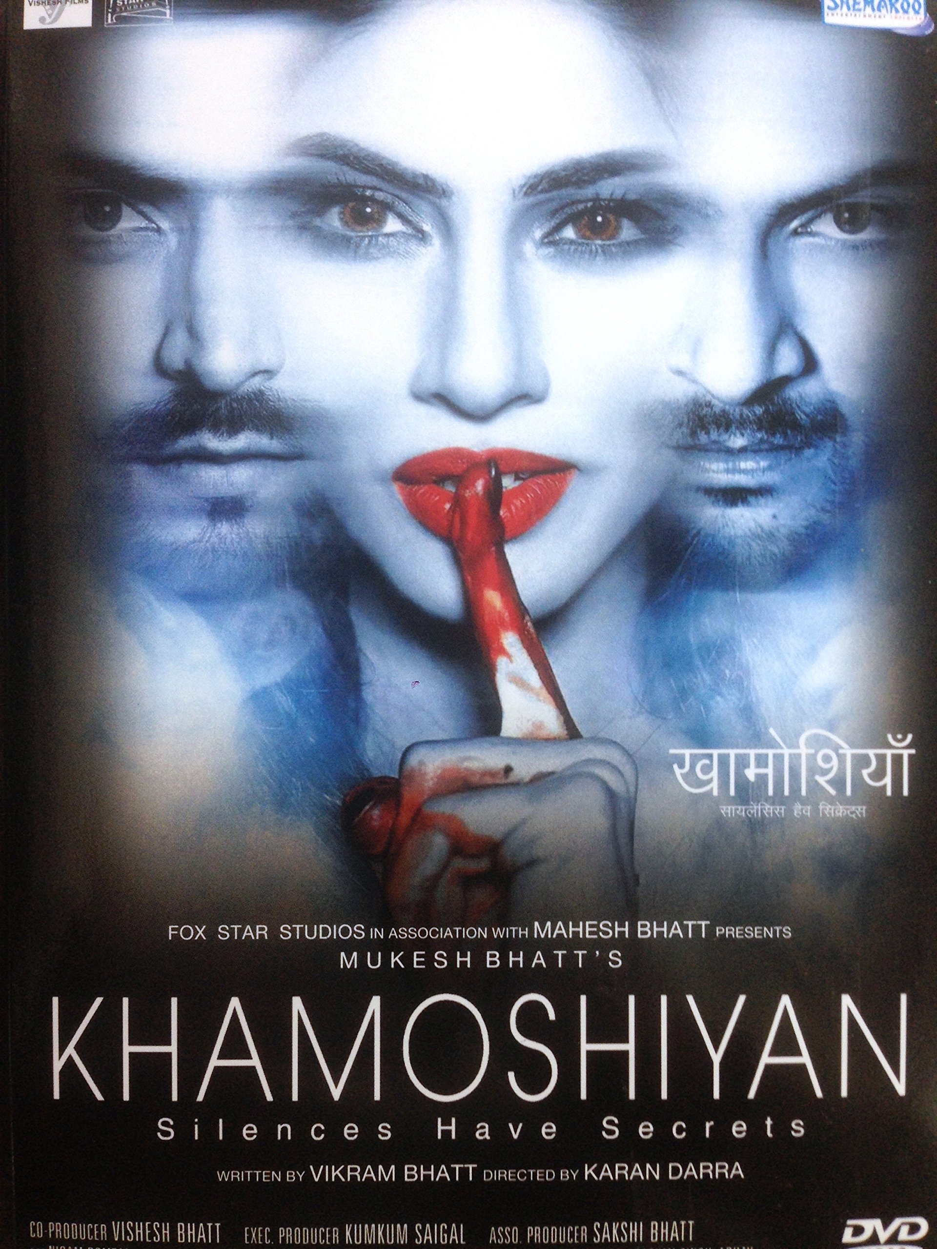 Khamoshiyan Hindi DVD soluciona tu busqueda de cine de Bollywood y peliculas indias