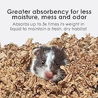 Vista 4 de Ropa de cama limpia y tierna para animal pequeño Kaytee, Natural