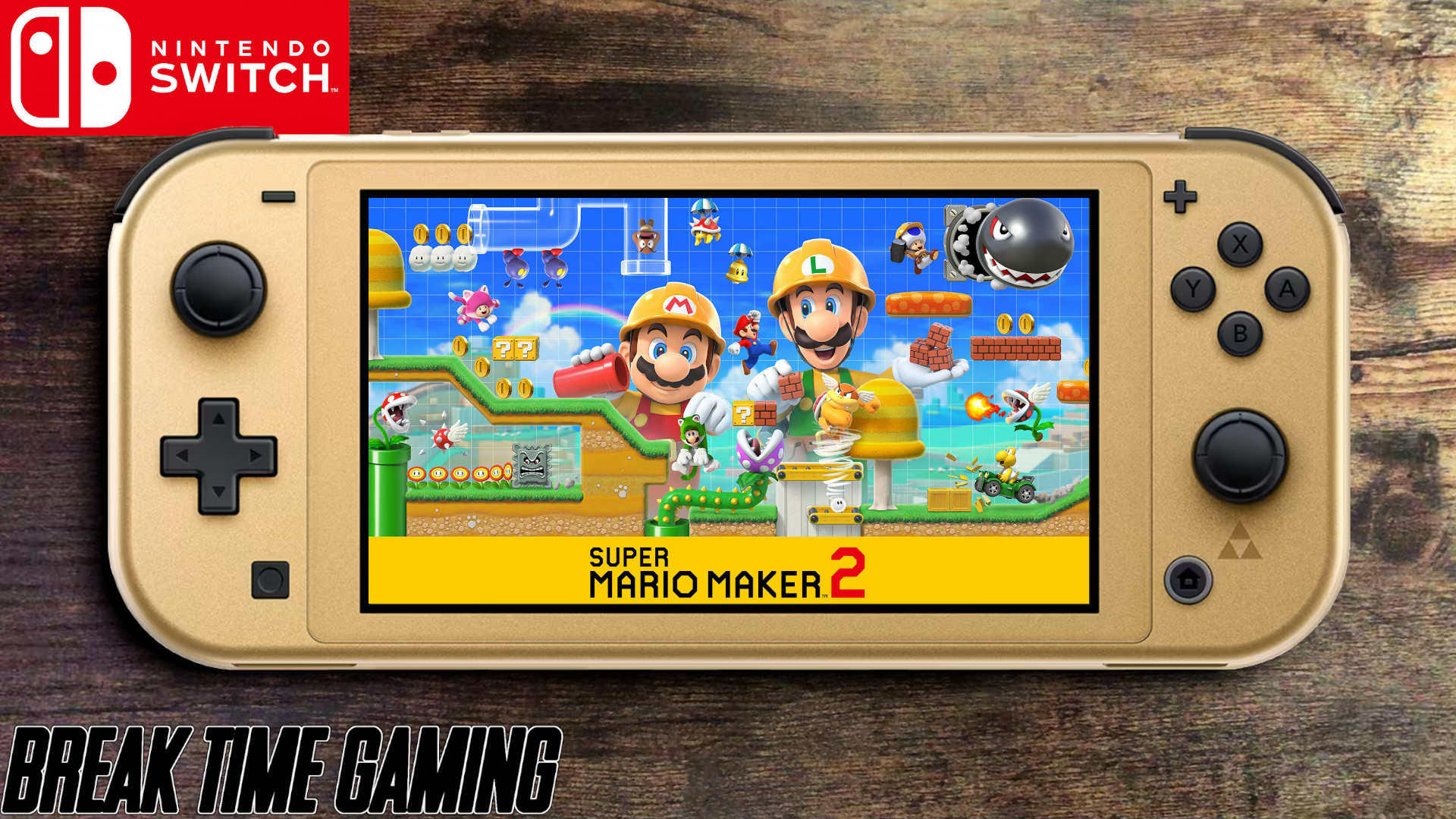 Watch Super Mario Maker 2 Nintendo Switch Lite Gameplay on Amazon Live
