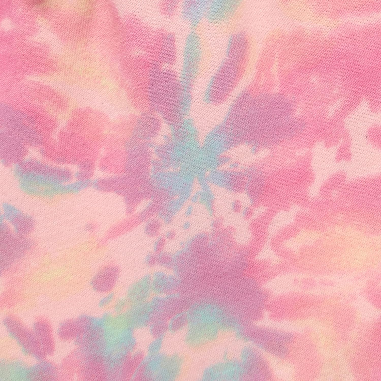 BTween Girls 4 Piece Active Performance Dolphin Shorts with Faux Drawstring, Sports Running Shorts for Kids - Image 7