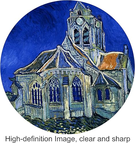 Miniatura 287 de A&T ARTWORK The Starry Night de Vincent Van Gogh. Tamaño del marco: 36 x 30 pulgadas, tamaño de la imagen: 30 x 24 pulgadas, reproducciones clásicas
