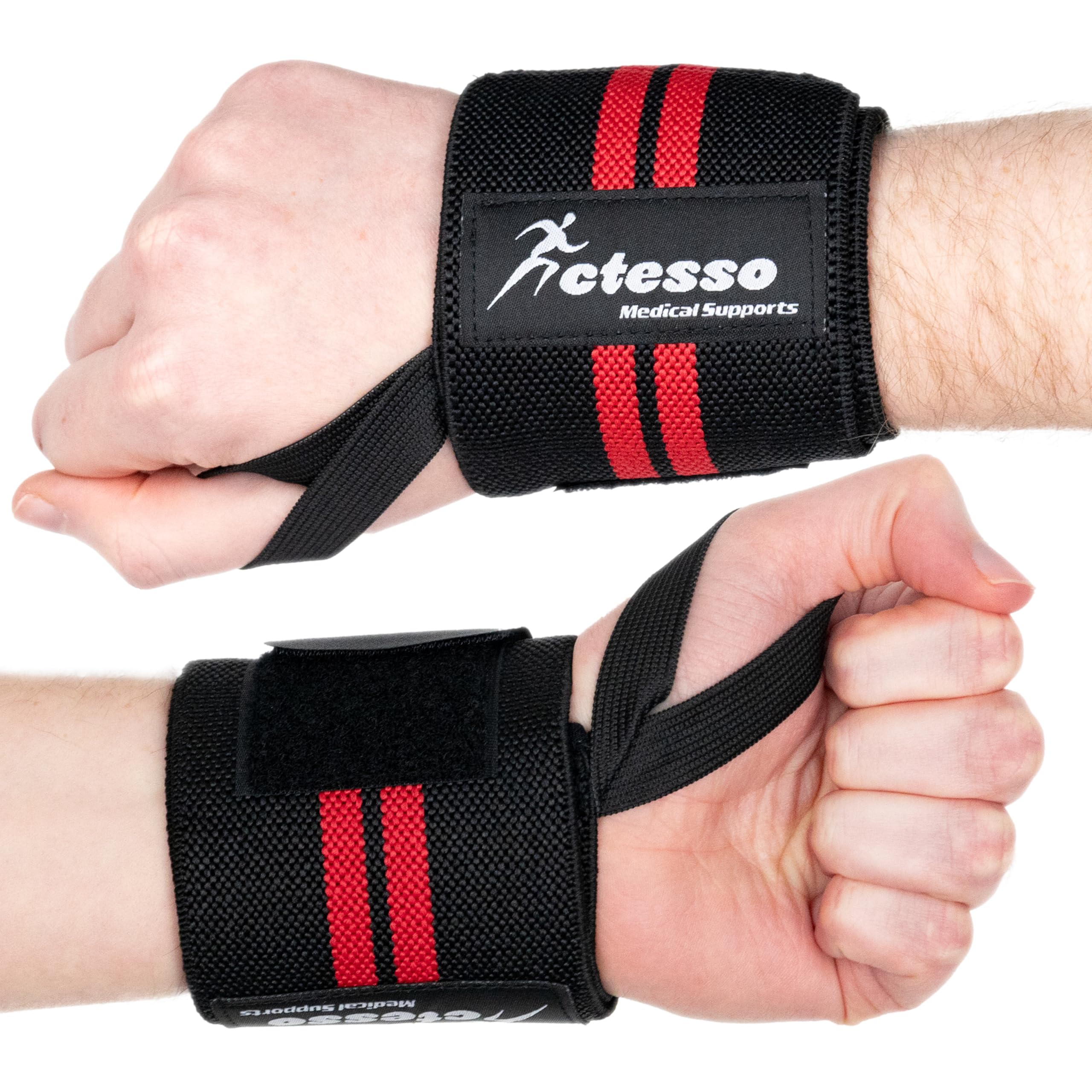 Actesso Weight lifting Wrist Wraps (PAIR)