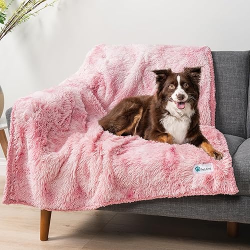 Miniatura 7 de PetAmi Manta mullida impermeable para perros  Manta de pelo sintético para mascotas para perros y gatos  Protector de muebles de felpa suave y