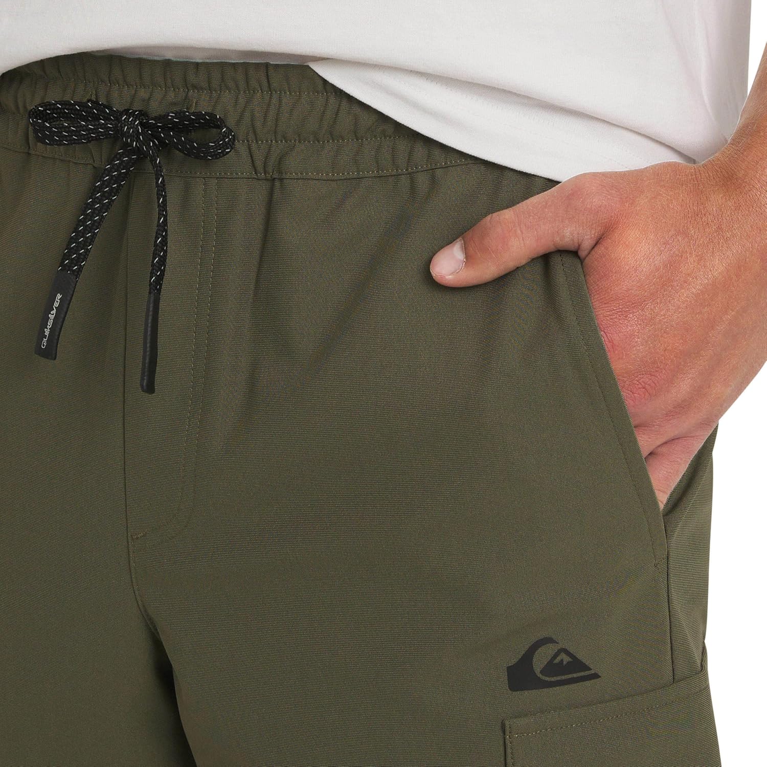 Quiksilver Men's Regular Fit Active Performance Midweight Cargo Woven Jogger Pants (S-XL) - Image 2