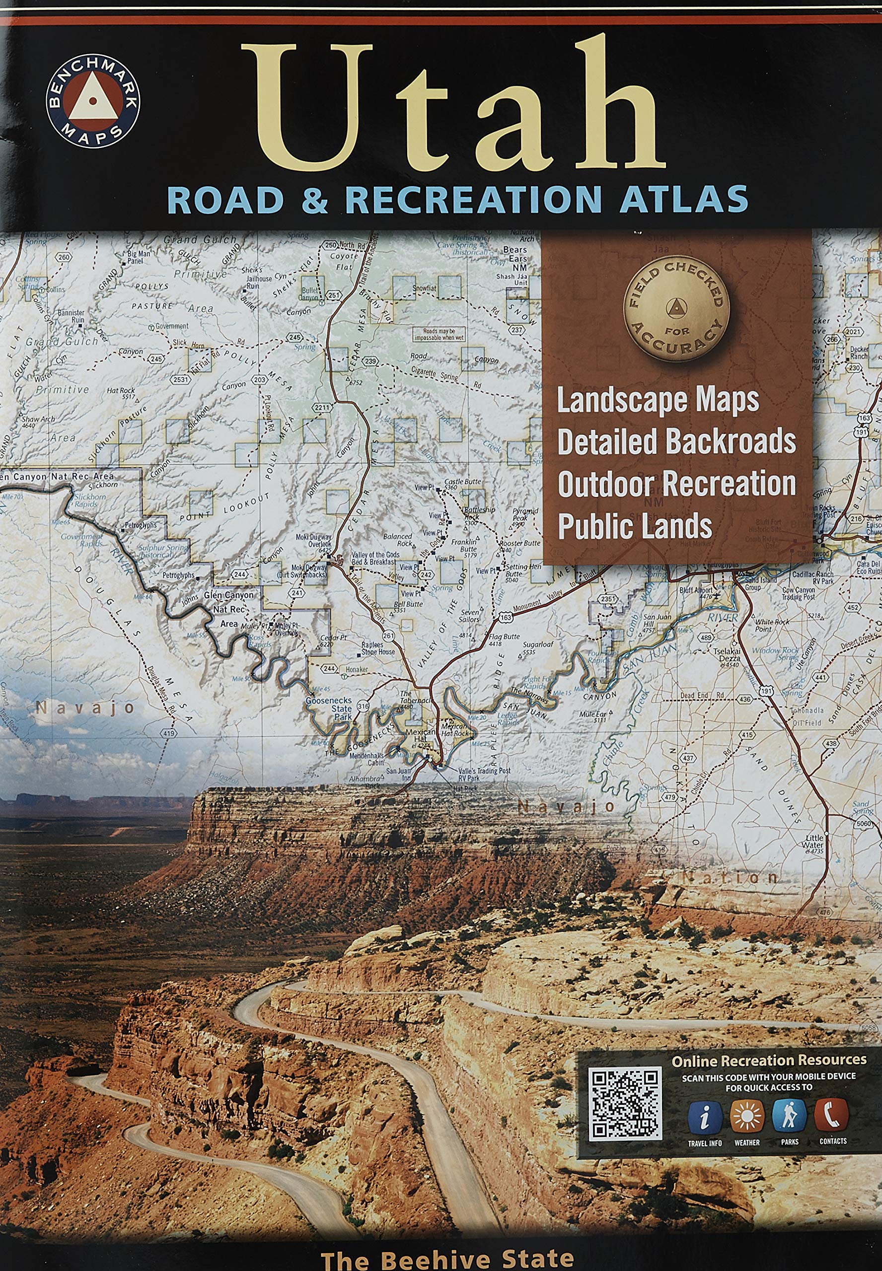 Utah Road & Recreation Atlas, 8th Edition