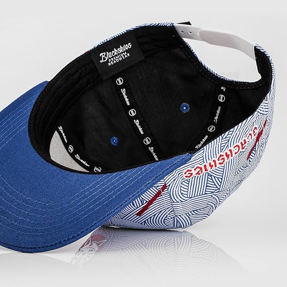 Blackskies® Snapback Cap mit Mustern und diversen Farben Herren Damen Baseball Mütze Kappe Wildleder Basecap Summer Urlaub Cap - Männer Frauen Unisex Streetwear Outdoor Sommer Freizeit