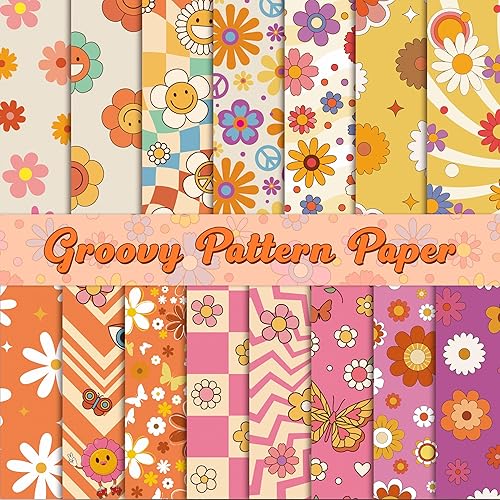 Miniatura 10 de Haooryx Juego de 60 piezas de papel estampado del Año Nuevo Chino, de doble cara de 11'x11', rojo y dorado, tema del Festival de Primavera, papel