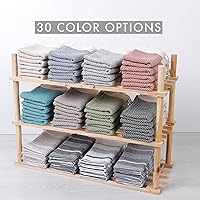 Vista 8 de Evelynen - Juego de 2 toallas de mano turcas para baño y cocina, toallas de mano bohemias con bucles para colgar, para cara, té, plato, cocina