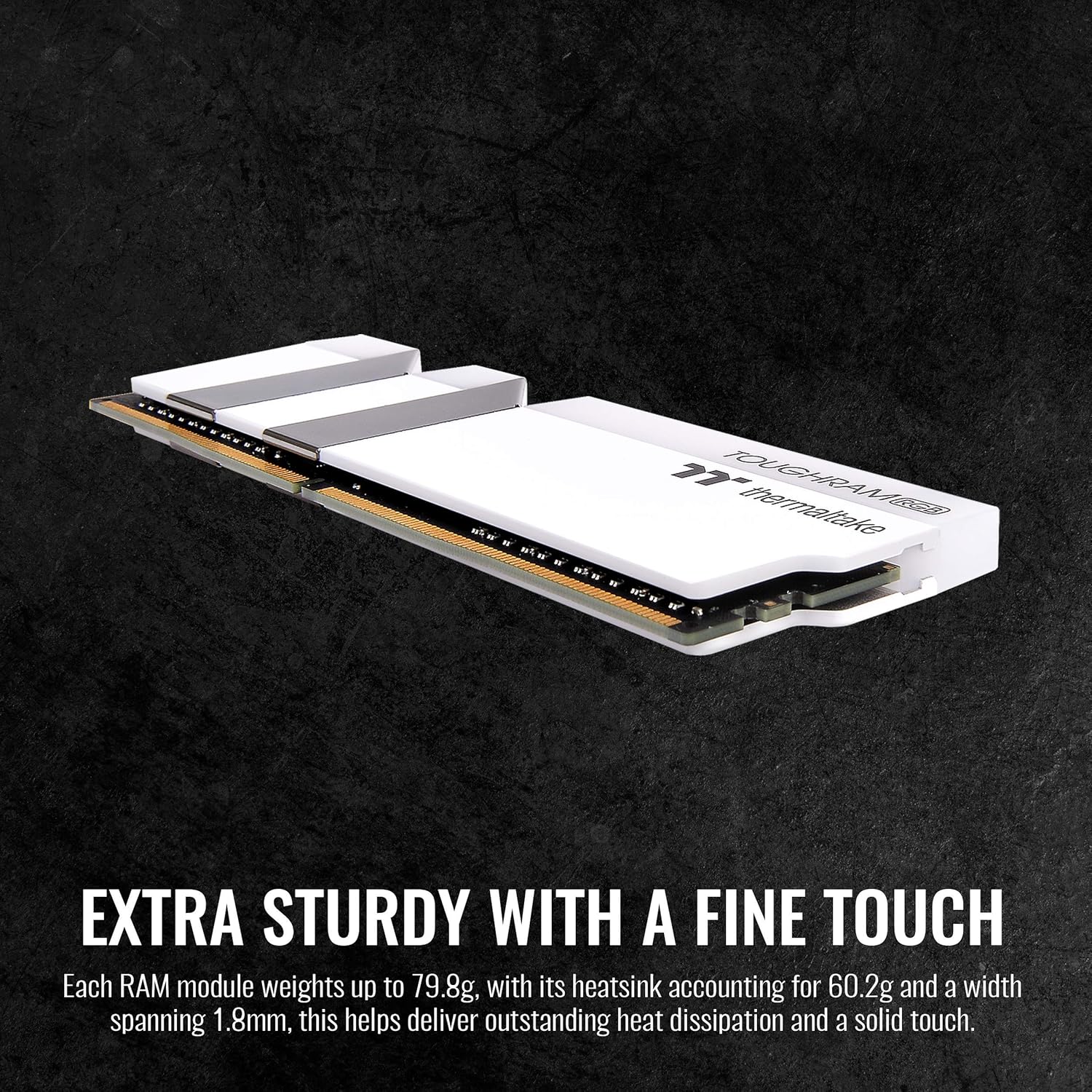 TOP оƒƒERS Thermaltake TOUGHRAM RGB 64GB (2x32GB) DDR4 3200MHz C16 1.35V DIMM Desktop Gaming Memory, White, R022R432GX2-3200C16A