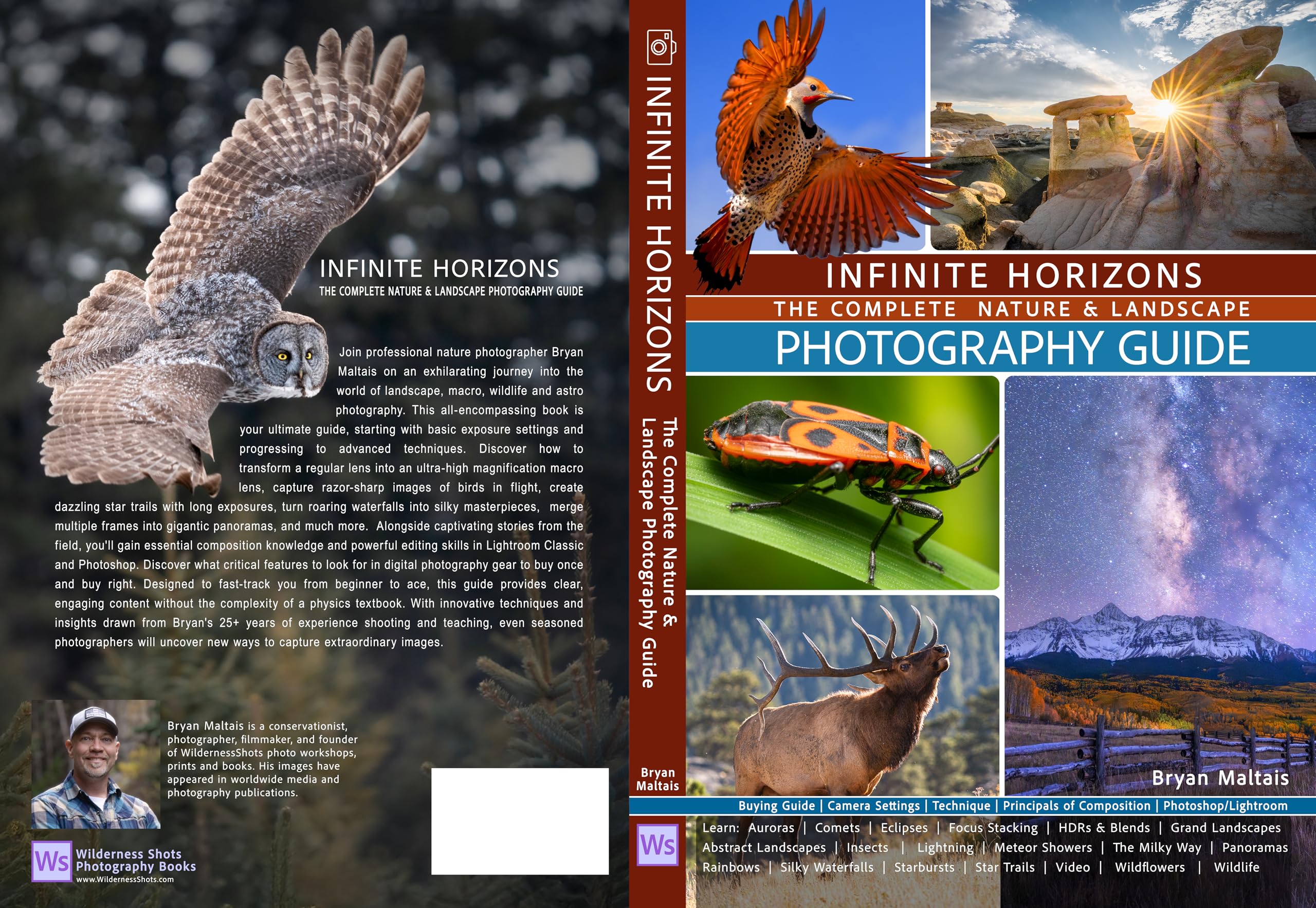 Nature & Landscape Photography Guide le livre en anglais pour reussir le cadrage outdoor