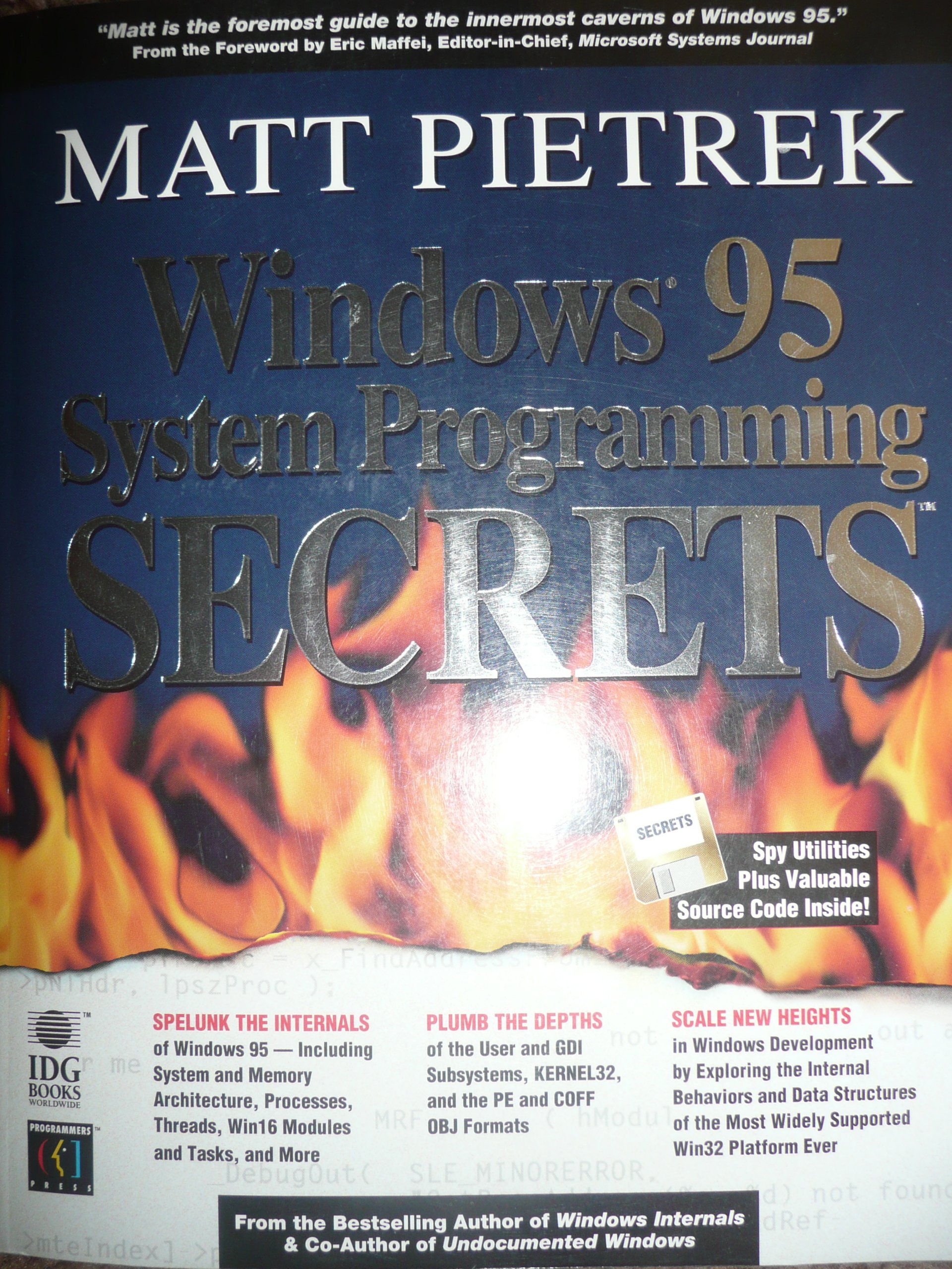 Windows 95 System Programming Secrets (The Secrets Series)