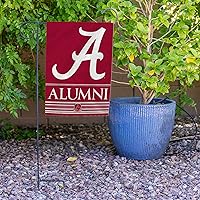 Vista 4 de Rico Industries NCAA Alumni - Bandera de jardín de doble cara de 13 x 18 pulgadas