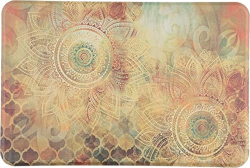 Miniatura 24 de J&V TEXTILES - Alfombra antifatiga y antideslizante impermeable de confort para cocina, piso del hogar, lavandería y oficina (gris, 20" x 36")