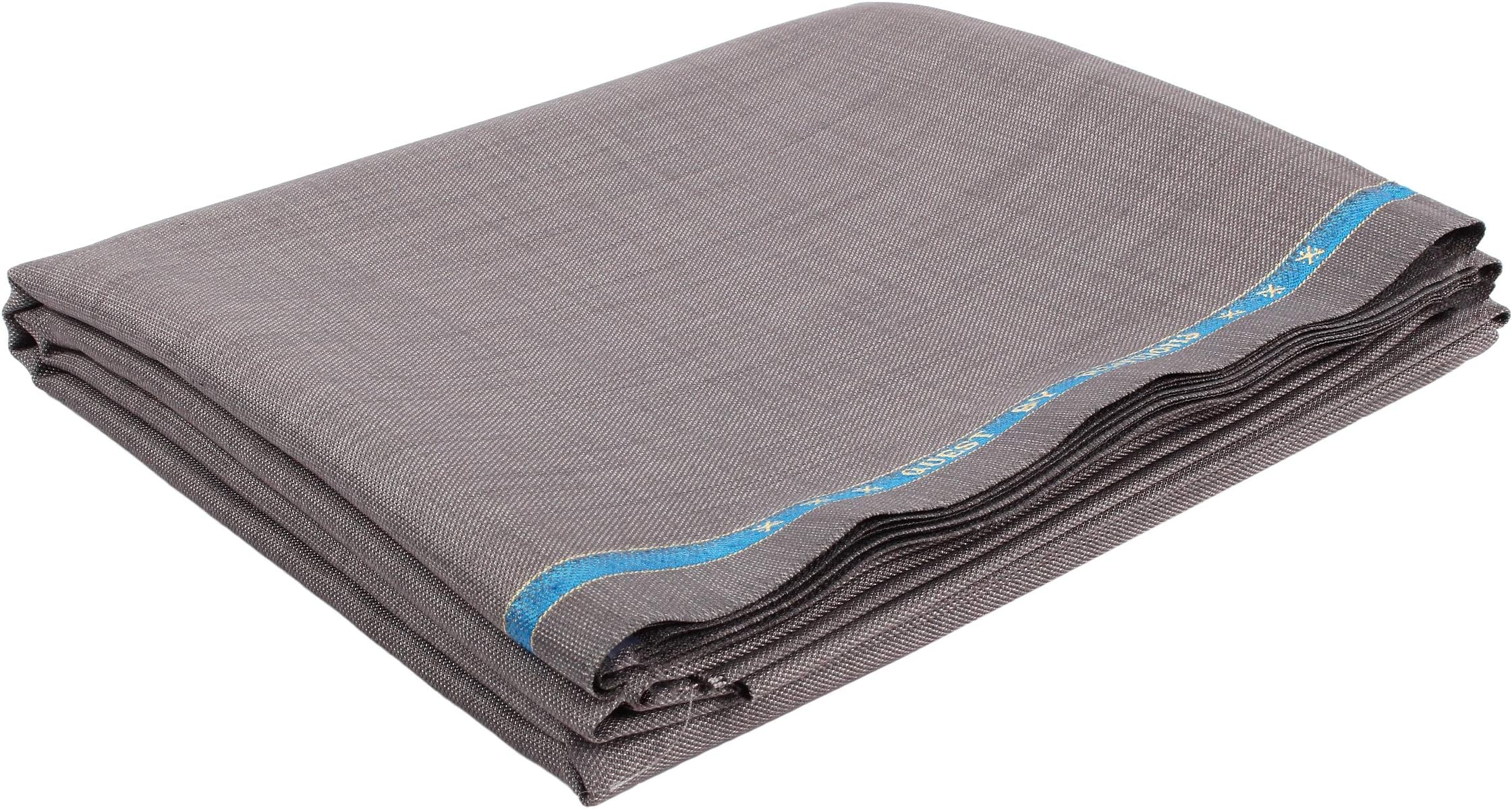 Raymond Men's Poly Cotton Trouser Fabric (Light Grey, 1.25 m)