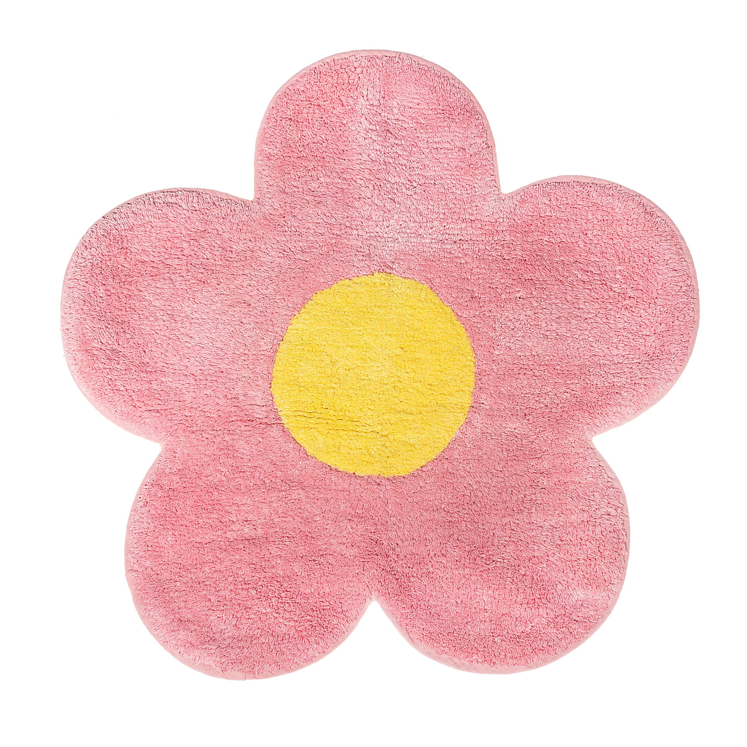 Tapis de bain en forme de fleur pour ajouter de la gaieté à votre routine matinale