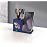SOAR NCAA Wireless Cell Phone Charger and Desktop Organizer, Kansas Jayhawks