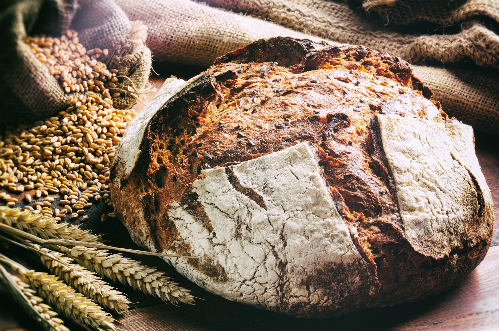 Brotgewürz, Bauernbrot - Gewürzmischung. Für dunkle Brotsorten, aus heimischen Naturgewürzen. PP - Eimer 12KG