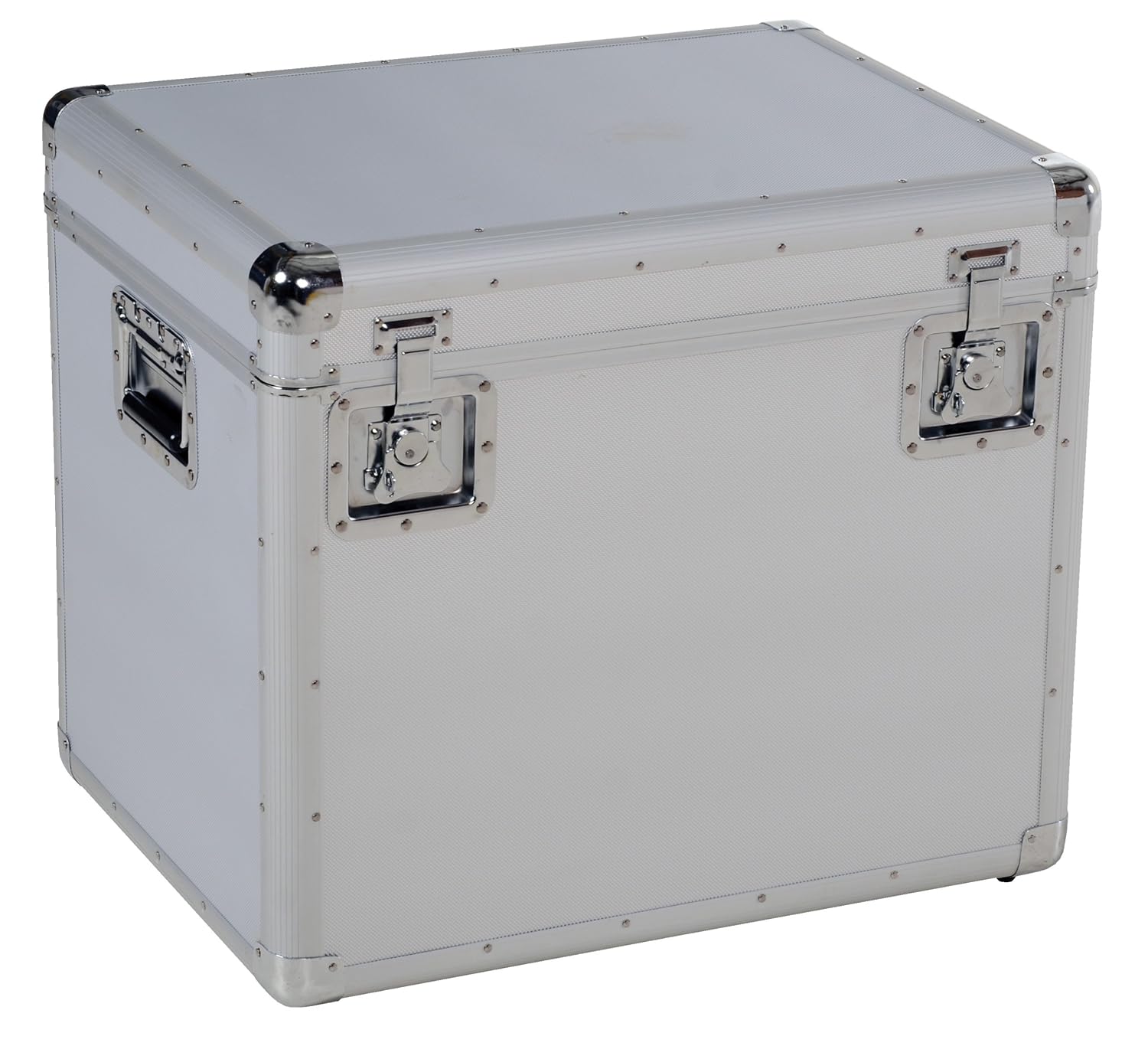 Vestil CASE-L Aluminum Large Storage Case Silver