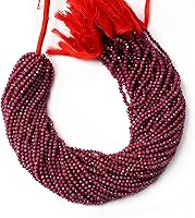 Vista 5 de Cuentas redondas sueltas al por mayor, hilo de cuentas de malaquita de 0.079 in, cuentas sueltas curativas de 12.5 pulgadas (AMB-5381)