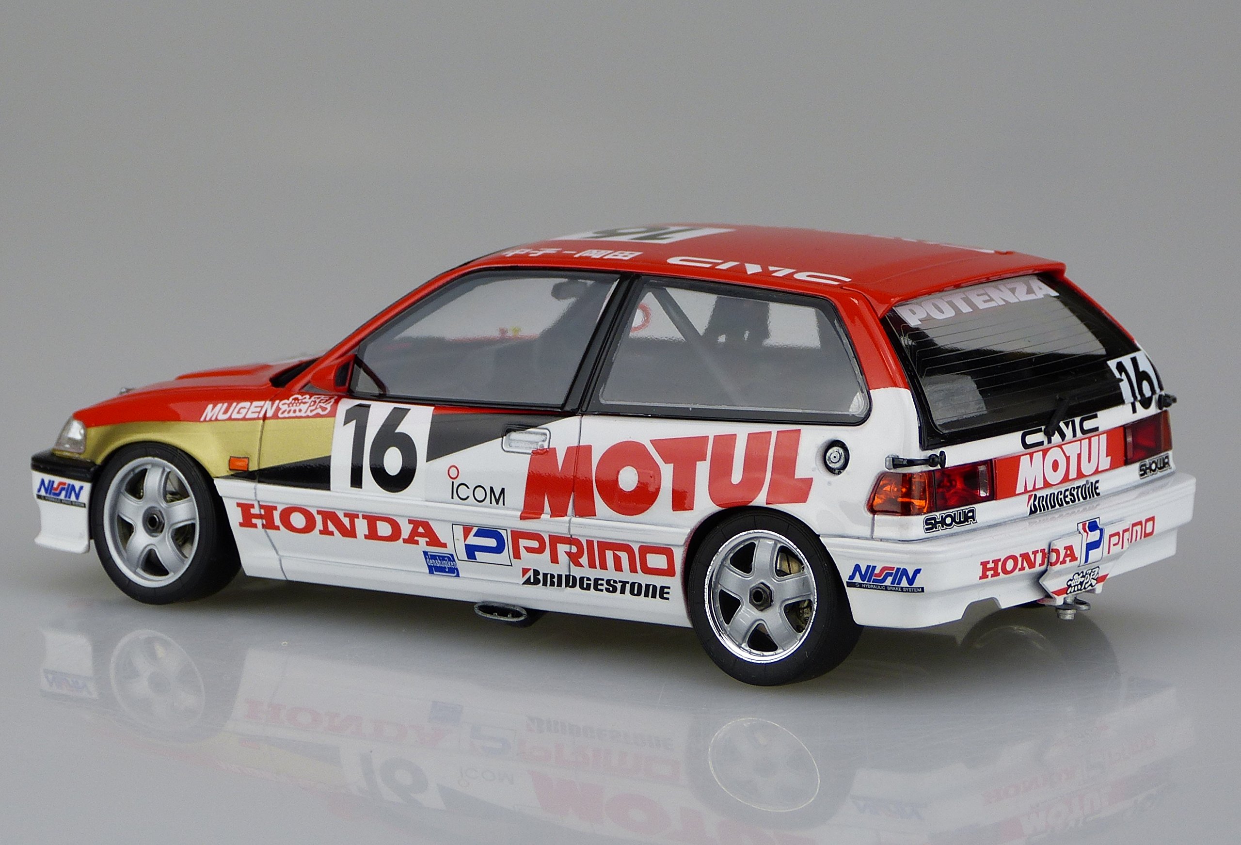 【中古】 青島文化教材社 1/24 スカイネット BEEMAXシリーズ ホンダ シビック EF3 グループAレース 1988 MOTUL プラモデル NO.10 Amazon.co.jp: 青島文化教材社 1/24 スカイネット BEEMAXシリーズ