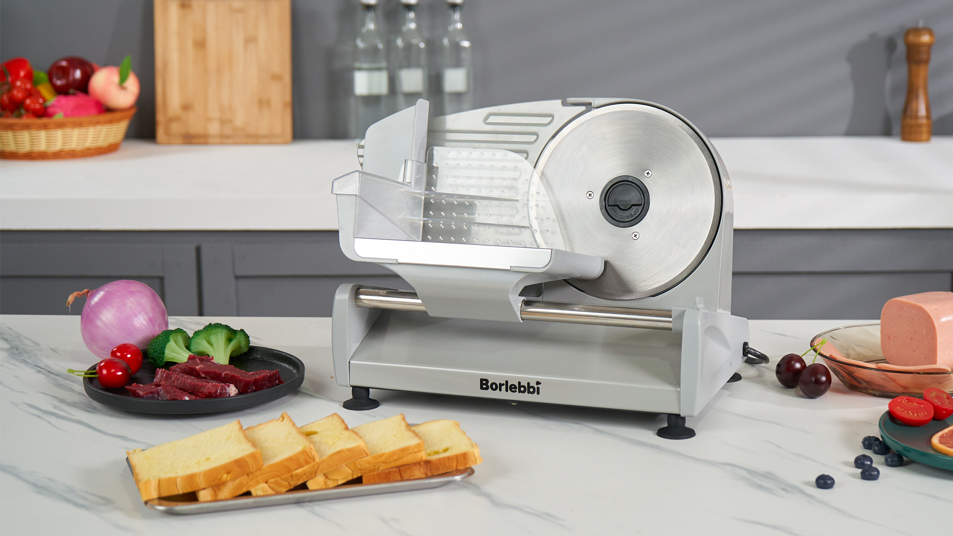 Amazon.com: Meat Slicer, 200W Meat Slicer Machine for Home, DC