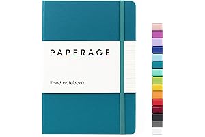 PAPERAGE Reading Journal For Book Tracking 2023