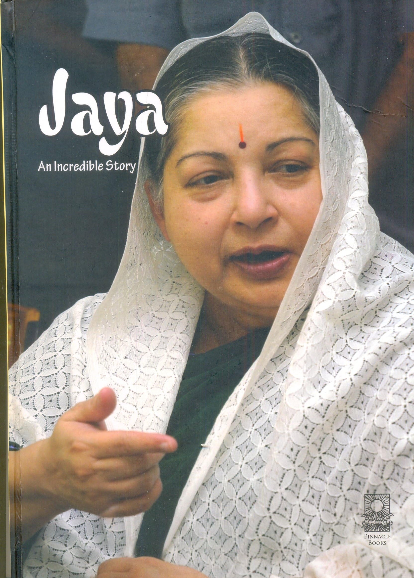 JAYA An Incredible Story [Hardcover] T.J.S.George and Pinnacle
