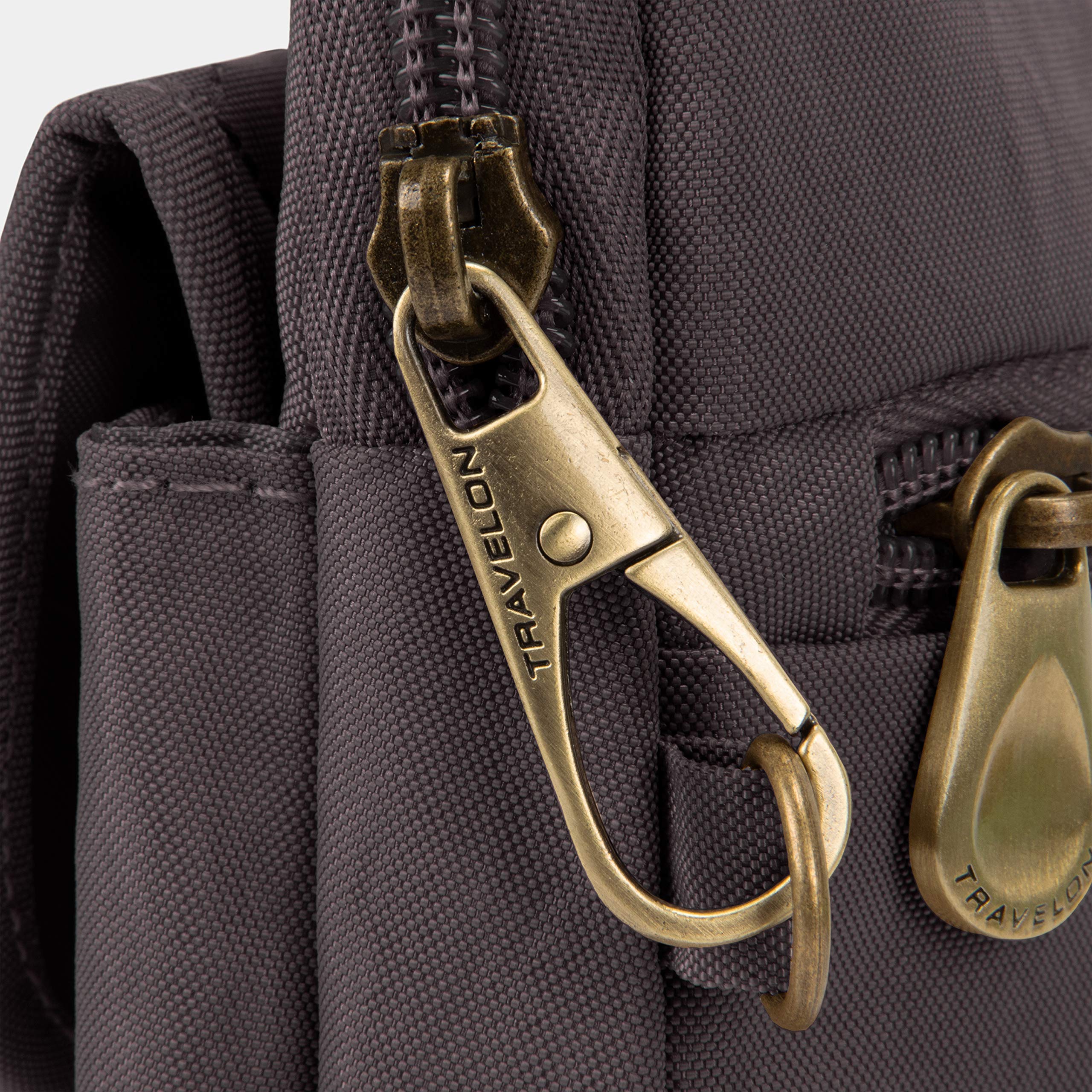 Travelon torba na ramię do podróży Kobiety Travelon Anti-theft Signature Quilted Slim Pouch (1 w zestawie)