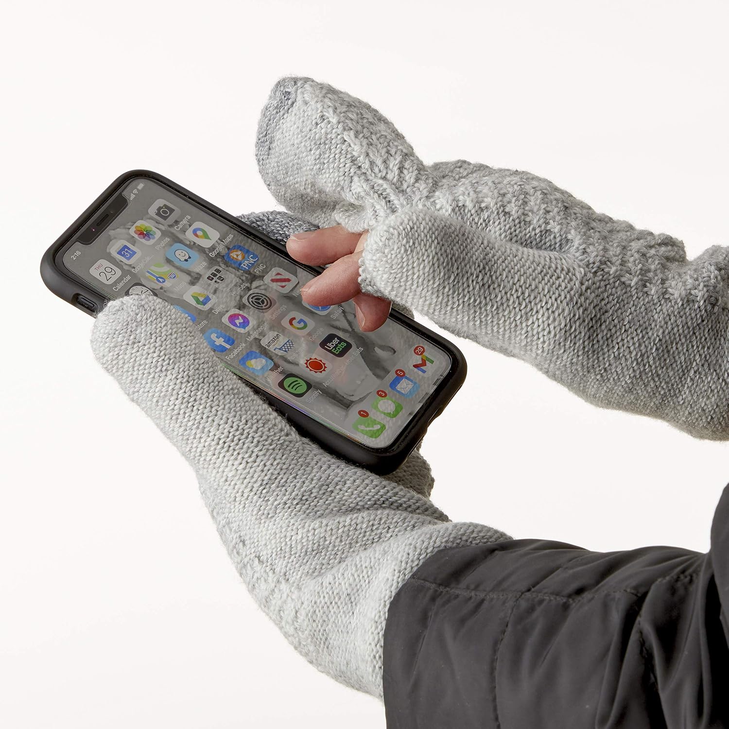 Women's Recycled Knit Mittens