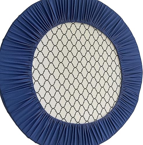 Miniatura 7 de Bobbin Kit de fabricación de encaje con almohada. Tabla de encaje redonda de 23 pulgadas x 2 pulgadas, 24 bobinas danesas para encajar, patrones de