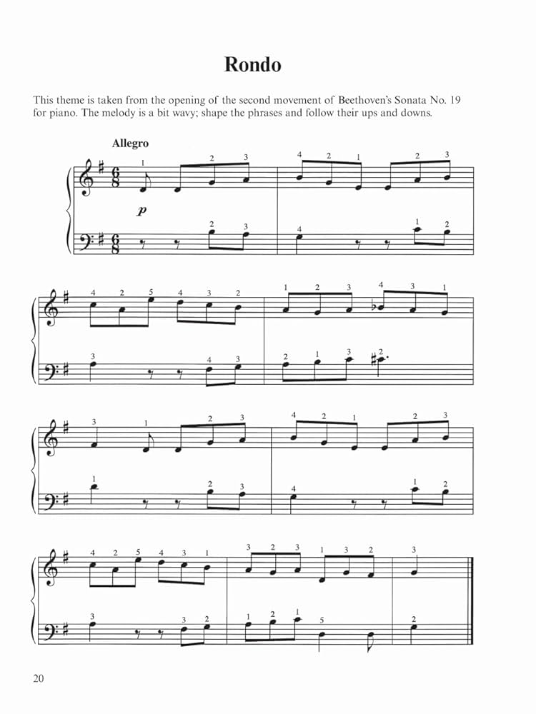 Amazon.com: A First Book of Beethoven: For The Beginning