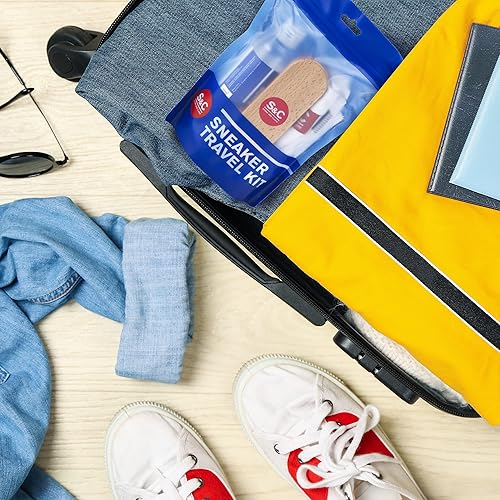 Miniatura 8 de Kit limpiador de zapatos de viaje, kit de limpieza de zapatos premium de 3.5 onzas para cuero, gamuza, nobuck y blancos, Neutral