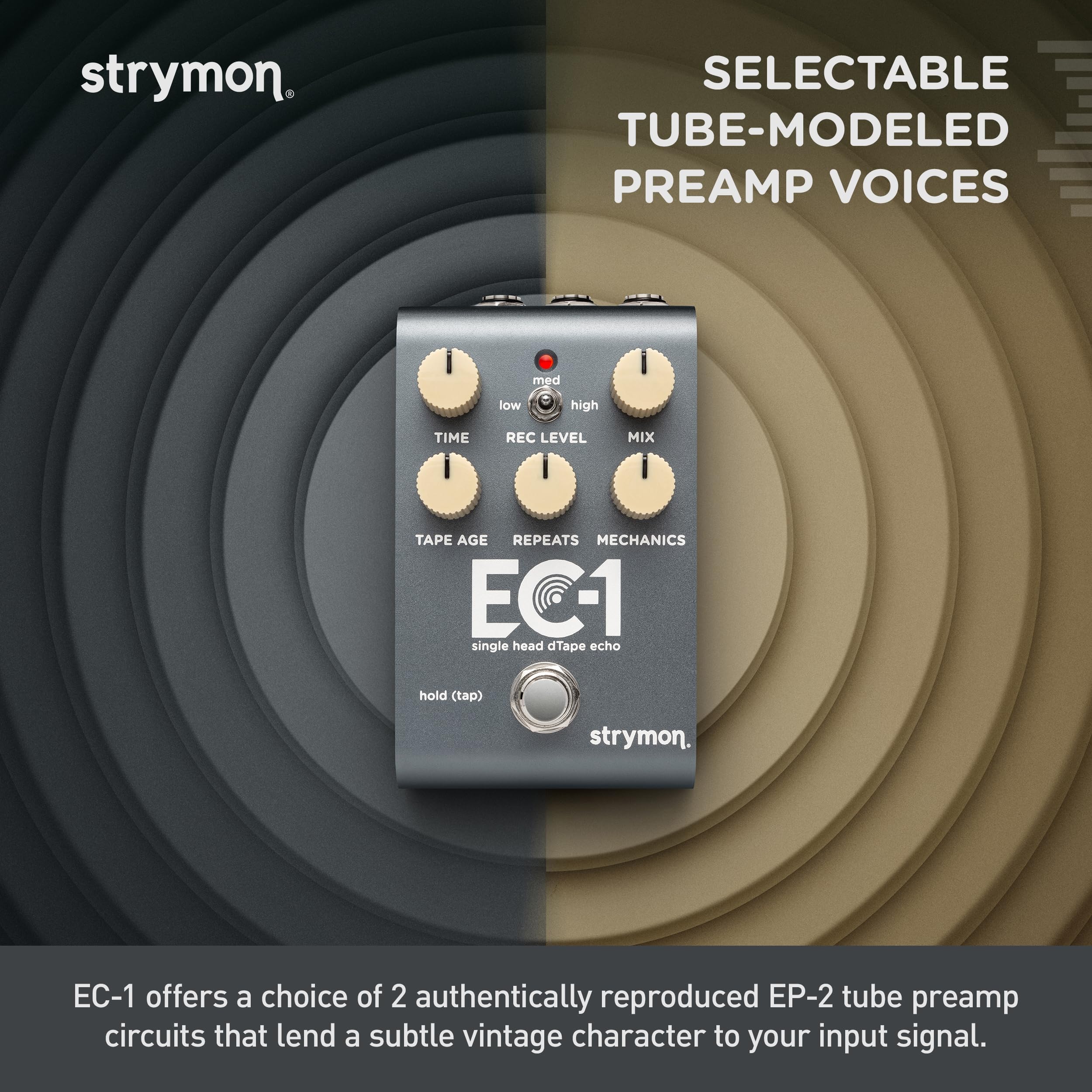 Amazon | Strymon/EC-1 single head dTape echo エコー ストライ