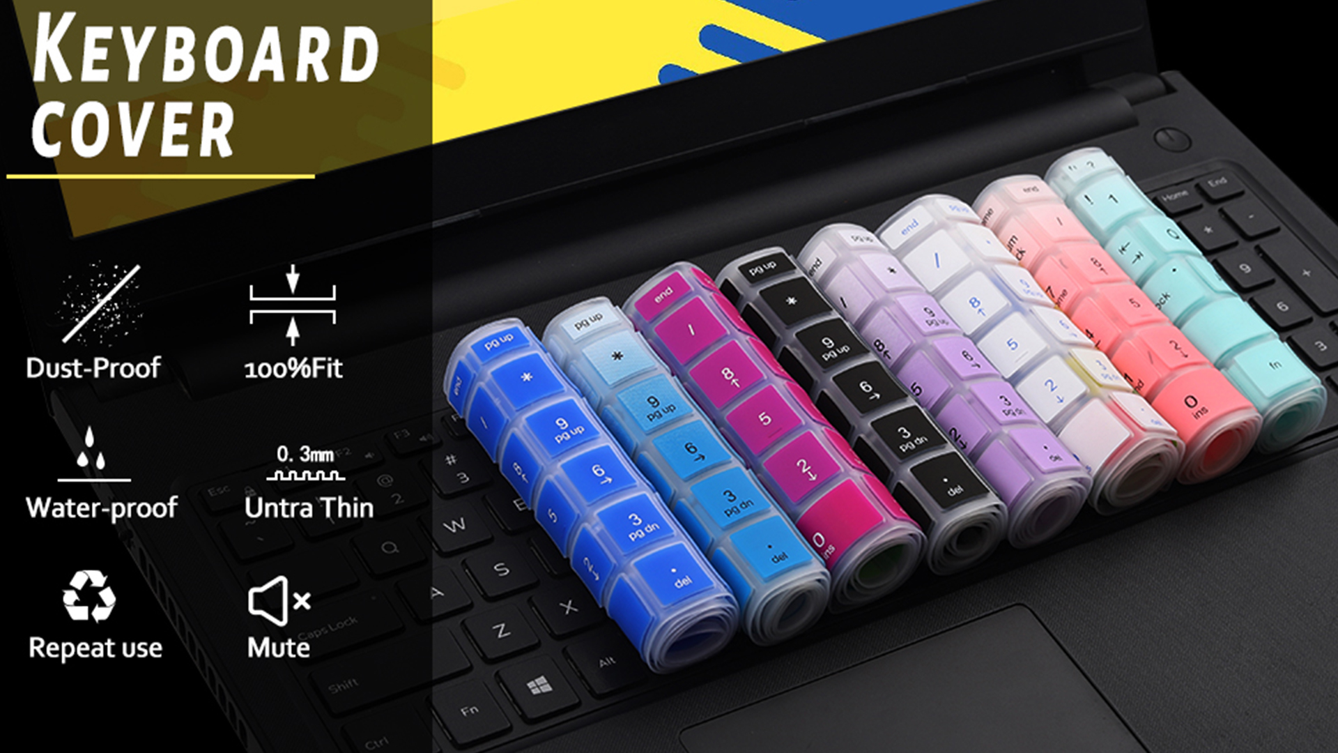 Amazon.com: Keyboard Cover for Samsung Galaxy Book 3 Pro 360 16