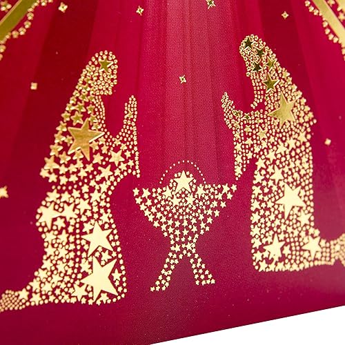 Miniatura 7 de Hallmark Surtido de tarjetas de Navidad religiosas en caja, bendiciones de Navidad (6 diseños, 24 tarjetas con sobres) y tarjetas religiosas de