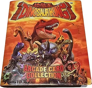 Customised Dinosaur King Arcade Card Set | Made from SEGA Dinosaur King Arcade Cards | Collectables (Binder Set, 117 Cards All Different in Binder) UK English Version.