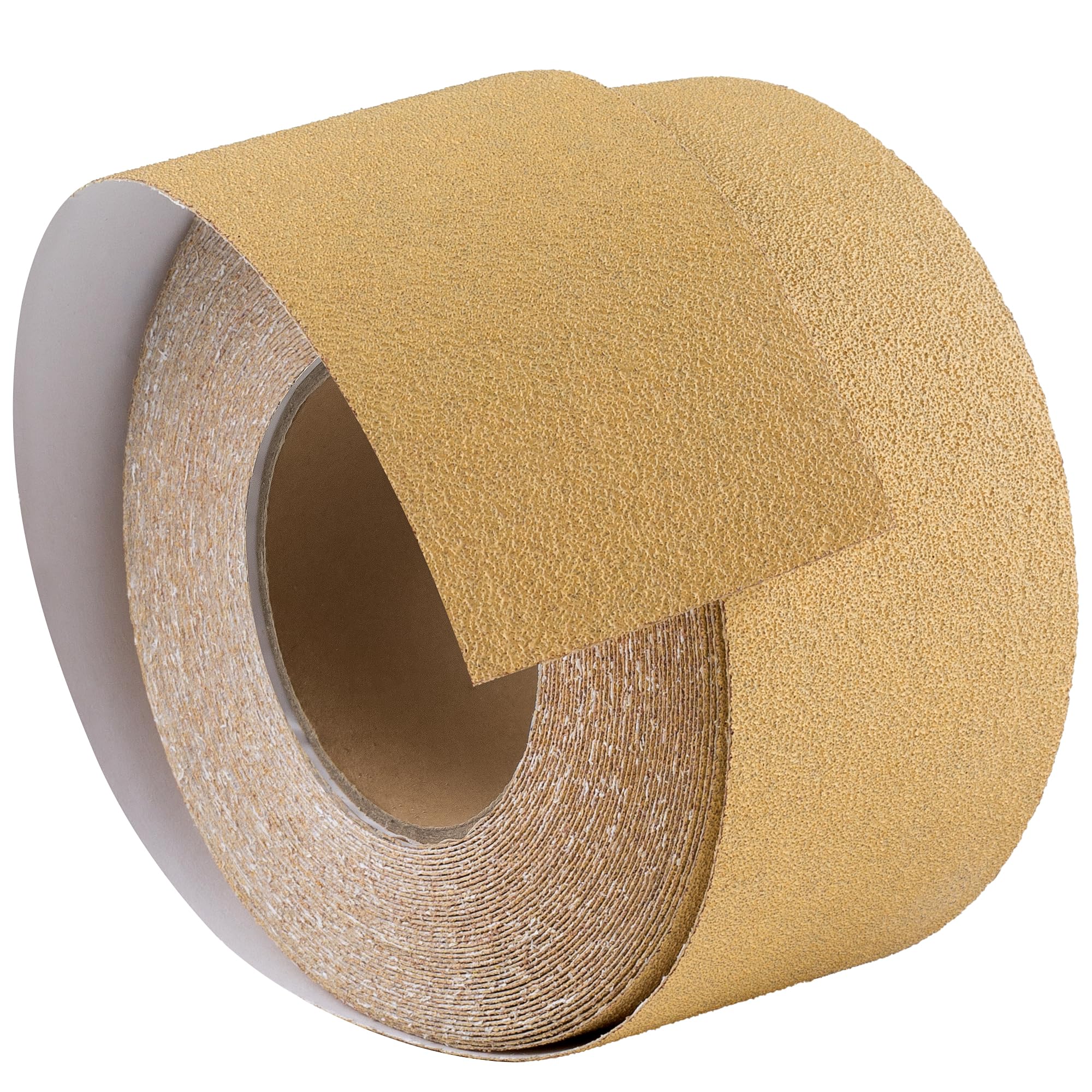 Shawya PSA Sandpaper Roll 80 Grit 2-3/4in x 20 Yards Self Adhesive Sticky Back Longboard Sand Paper Continuous Roll,Sand Sheets Roll for Woodworking,