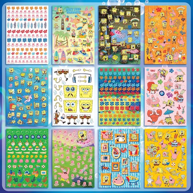 Foto 6 de 8 de Bob Esponja SquarePants 2000+ - Libro de calcomanías
