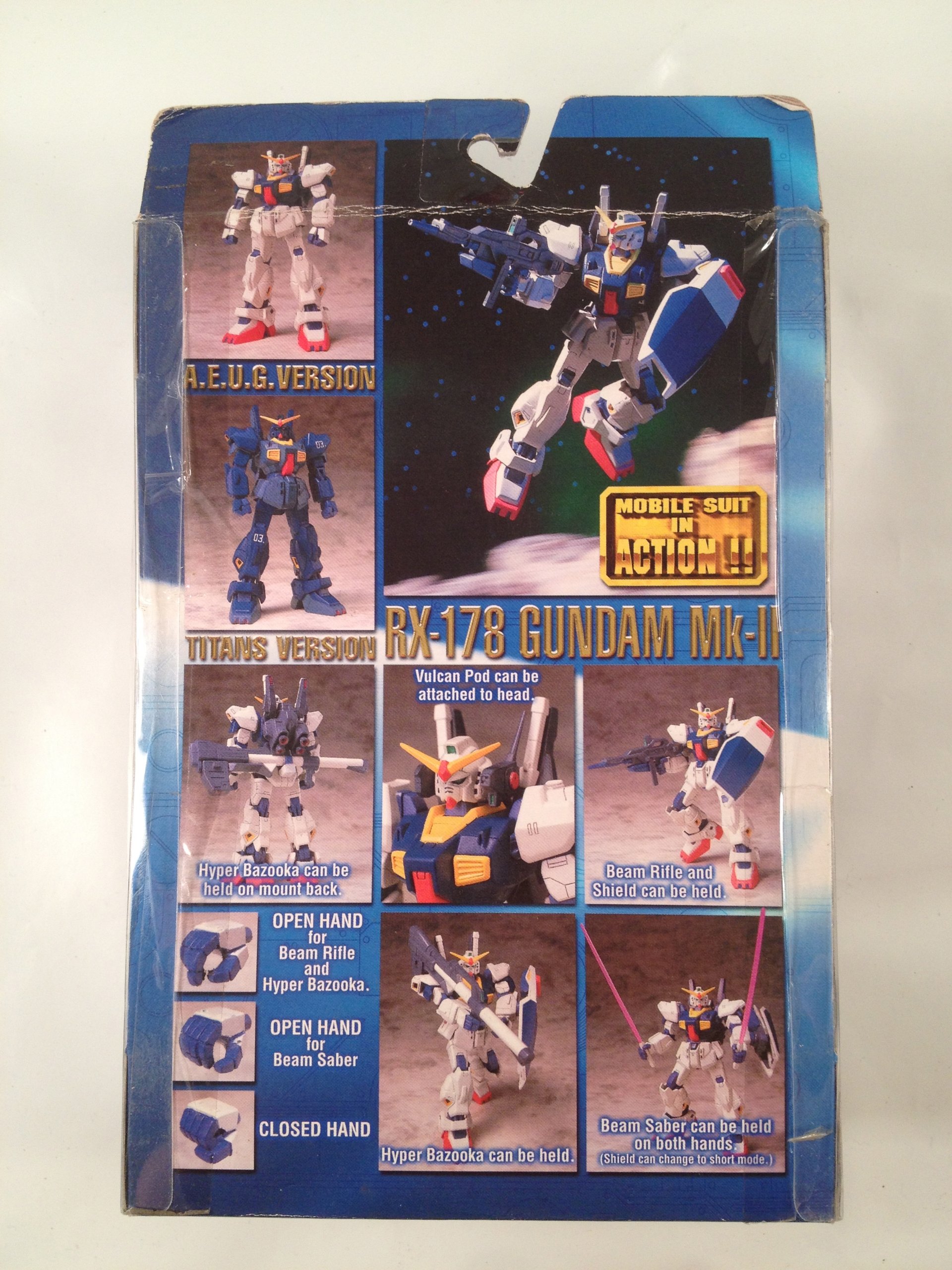 【ガンダムモビルスーツインアクション】 MK-Ⅱ ティターンズ 3体セット Amazon | MS In Action RX-178 ガンダム Mk-II （ティターンズ