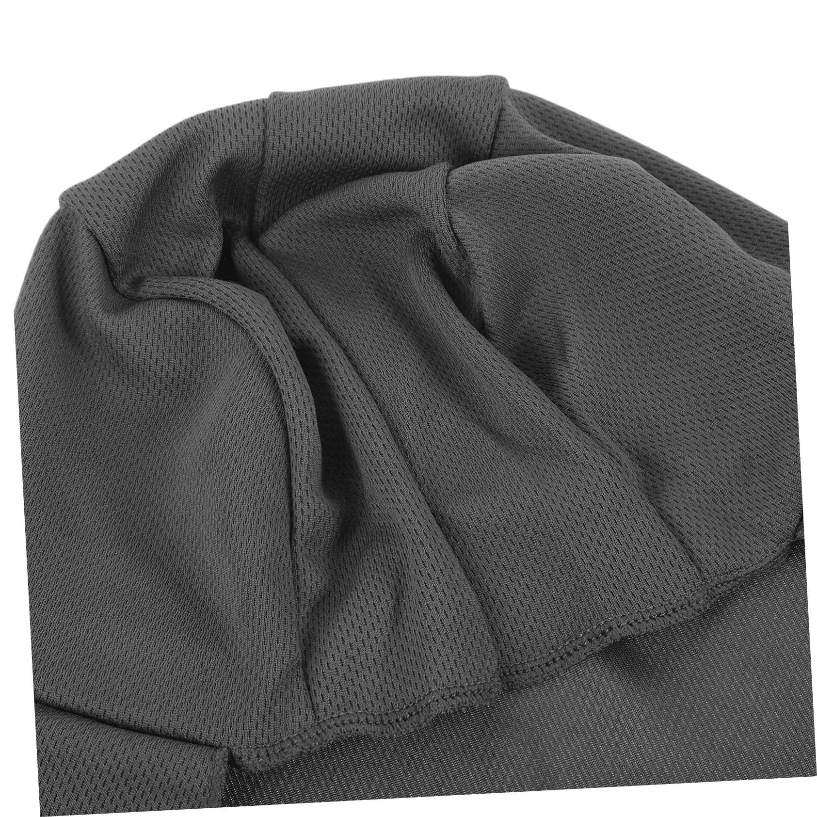 ibasenice Parasol Sombrero para El Sol con Solapa En El Cuello Sombreros De Caballo Ultravioleta Sombrero De Sol Mujer Sudor Tela De Malla Dark Grey